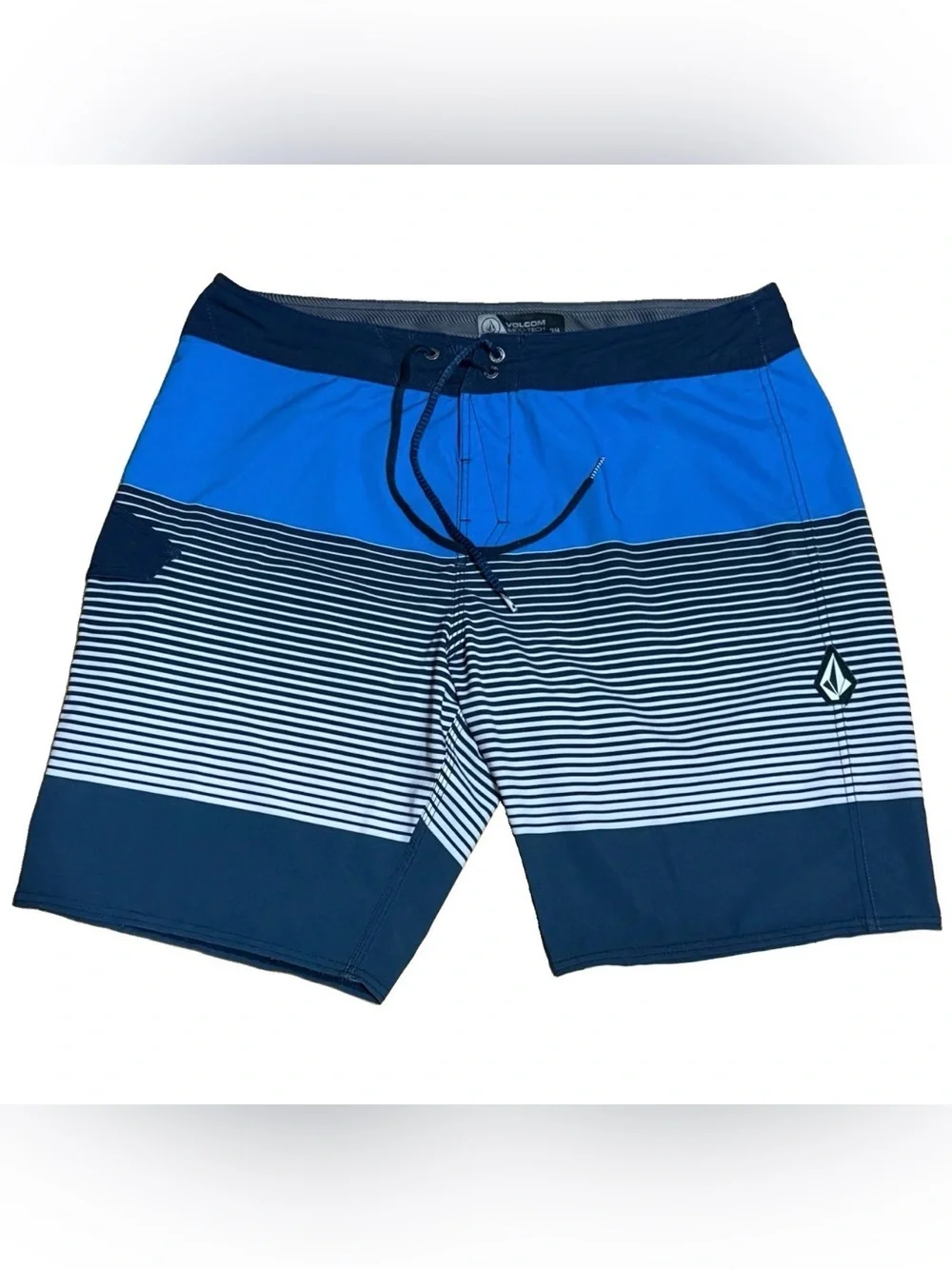 Volcom Lido Blue / Navy Stripe Mod 20